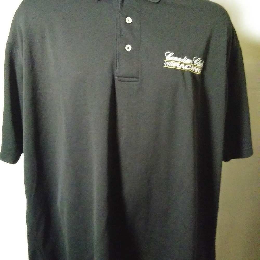 Mens XL sport - tek pole shirt Canadians Club